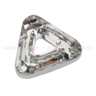 Swarovski Cosmic Triangle 4737 20mm - Crystal CAL Swarovski Cosmic Triangle 4737 20mm - Crystal CAL